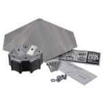 STARPLATE ROOF CAP DELUXE KIT 2X4, 4" BOLTS
